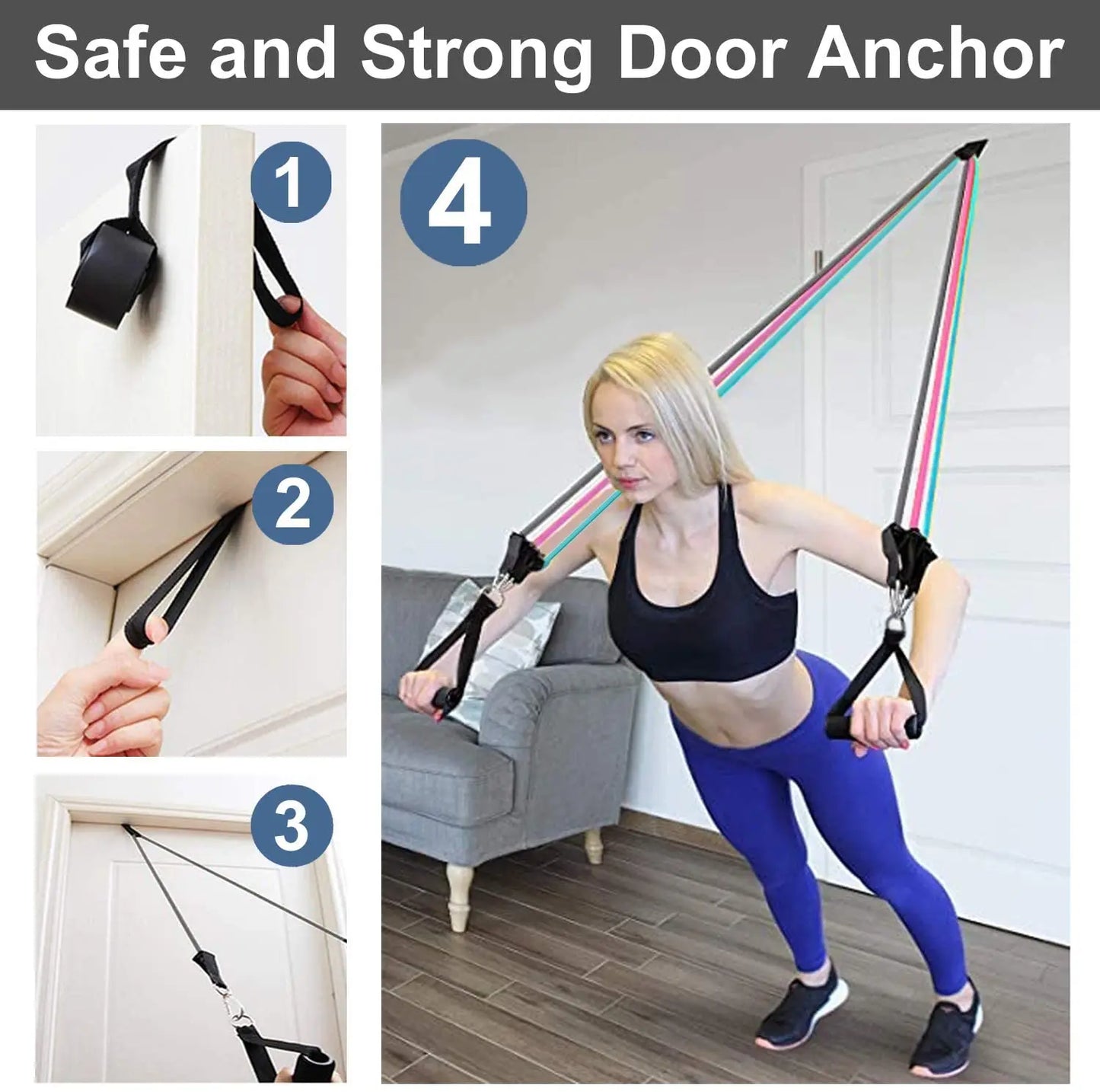 K-Topp KT600 Resistance Band Set